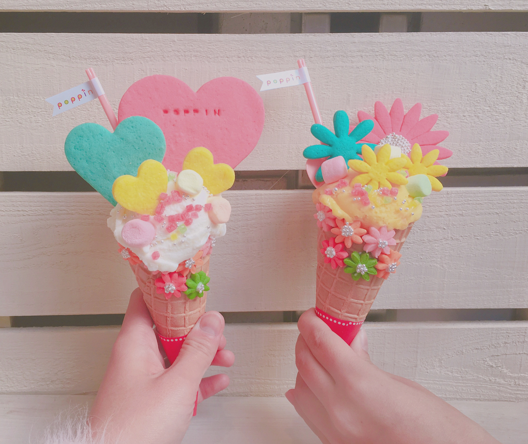 一次滿足你的甜品胃！燈泡流打+玫瑰雪糕+裝飾雪糕@大阪 Poppin』 Sweeties