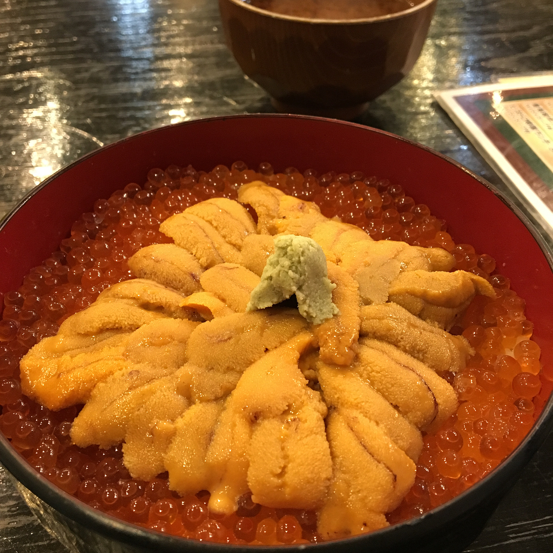 大阪美食 高CP值海膽丼 日本橋 豪快立壽司
