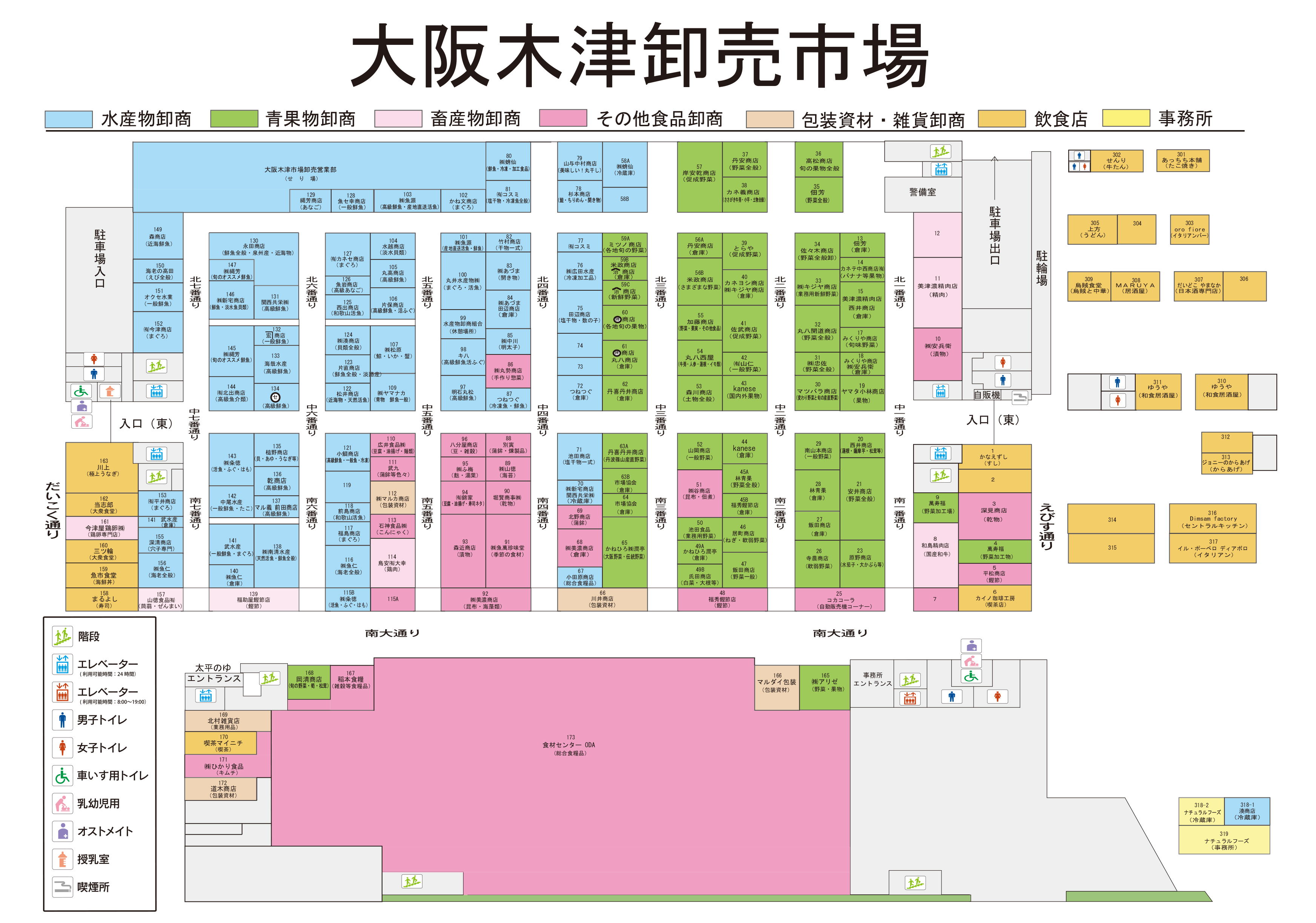 木津市場交通 黑門巿場 黑門市場休息日