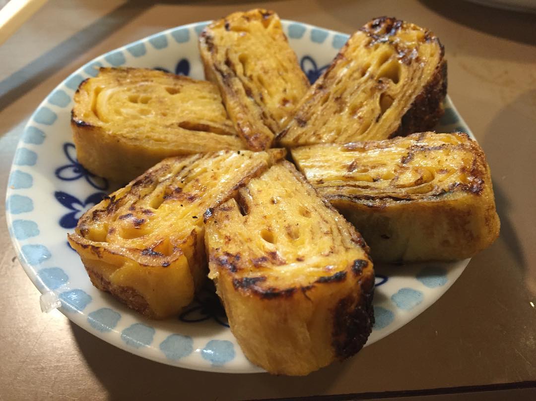 深夜串燒!新宿思出橫丁必食推介!もつ焼き ウッチャン - 玉子燒