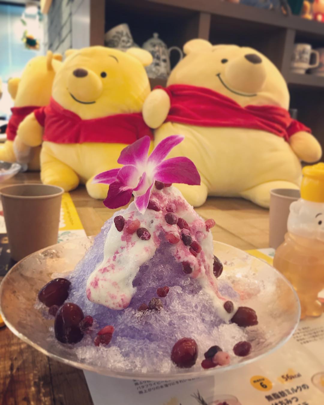 期間限定！小熊維尼CAFÉ「蜂蜜咖啡店」@新宿