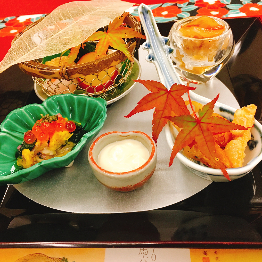 精進料理「慶月」秋季限定懷石料理午餐｜有馬溫泉古泉閣旅館（Kosenkaku）有馬溫泉 有馬溫泉旅館 有馬溫泉酒店 有馬溫泉飯店 有馬天然溫泉 Arima Onsen 有馬温泉