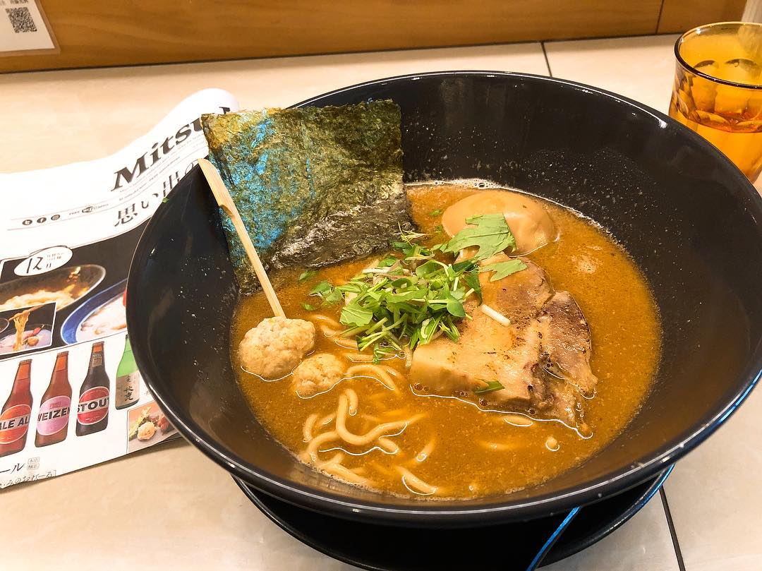 赤、白、辣味噌！大阪必食味噌拉麵三選！みつか坊主 醸 - 赤味噌拉麵