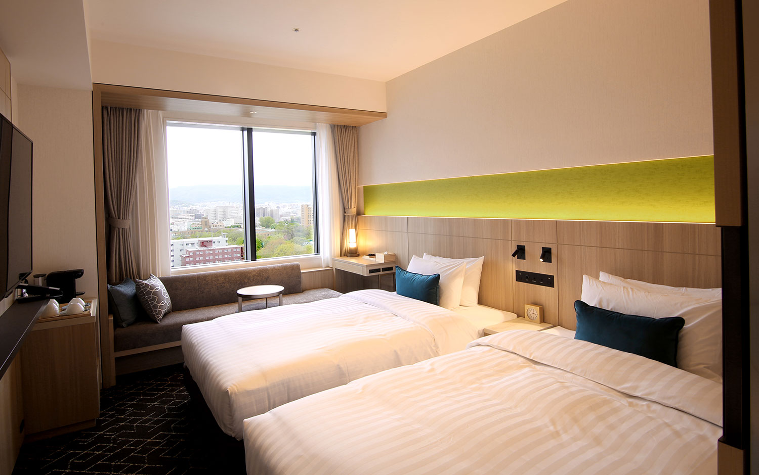 札幌住宿 札幌酒店 北海道酒店 札幌京王普雷利亞酒店(Keio Prelia Hotel Sapporo) 酒店房間 雙人房 mapcode