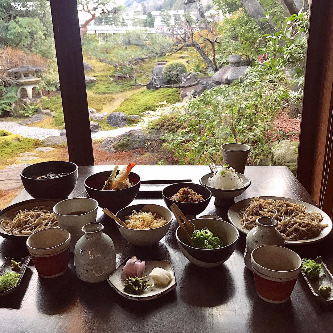 嵐山美食推介：嵐山よしむら(嵐山YOSHIMURA) 可以欣賞日式庭園