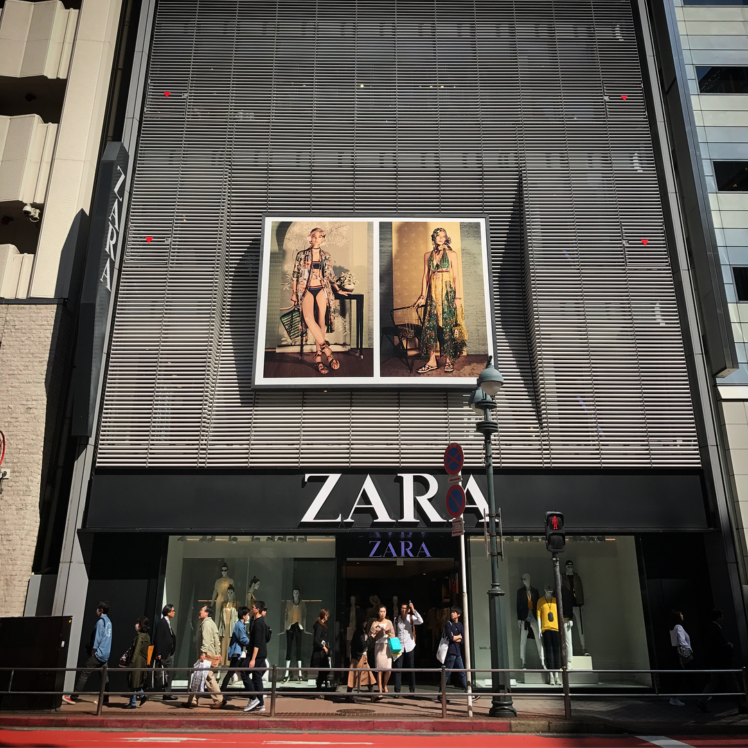 東京逛街必去！新宿血拼地圖(親子篇)ZARA