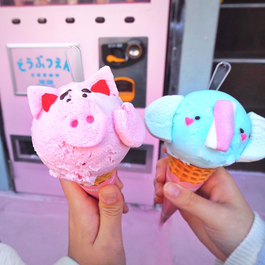 燈泡梳打飲品 動物雪糕