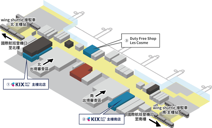 大阪關西國際機場免稅店(KIX Duty Free)95折優惠券 折扣券 折價券 Coupon