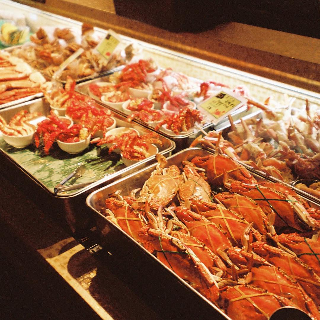 北海道必食！蟹放題四選 海鮮バイキング 難陀