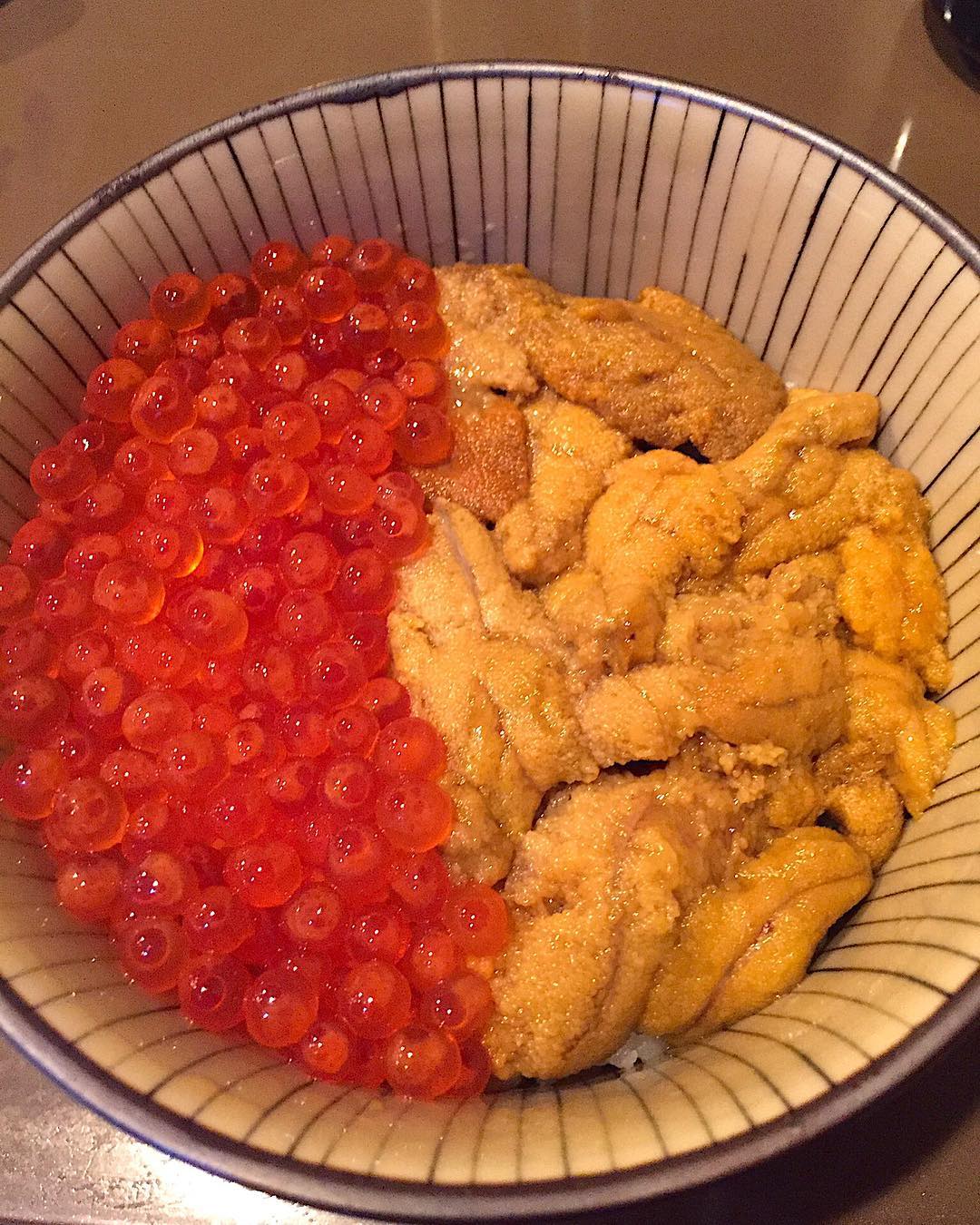 大阪必食推介 海鮮丼 海膽 三文魚籽