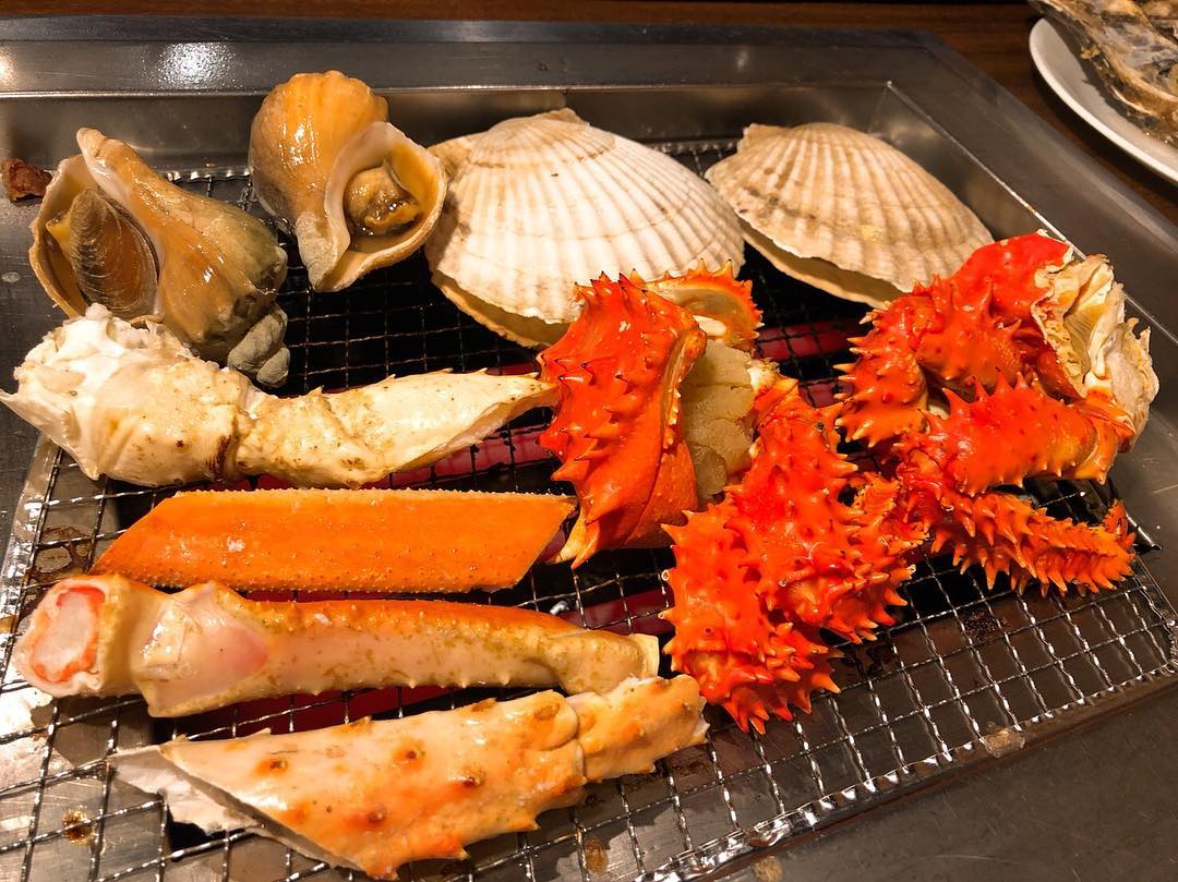 北海道必食！蟹放題四選 海鮮バイキング 難陀