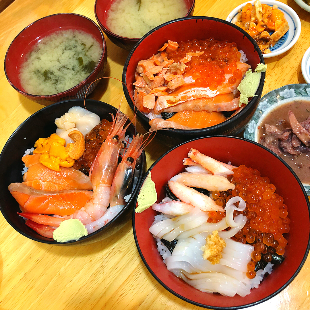 北海道必去！函館朝市美食地圖 朝市の味処 茶夢