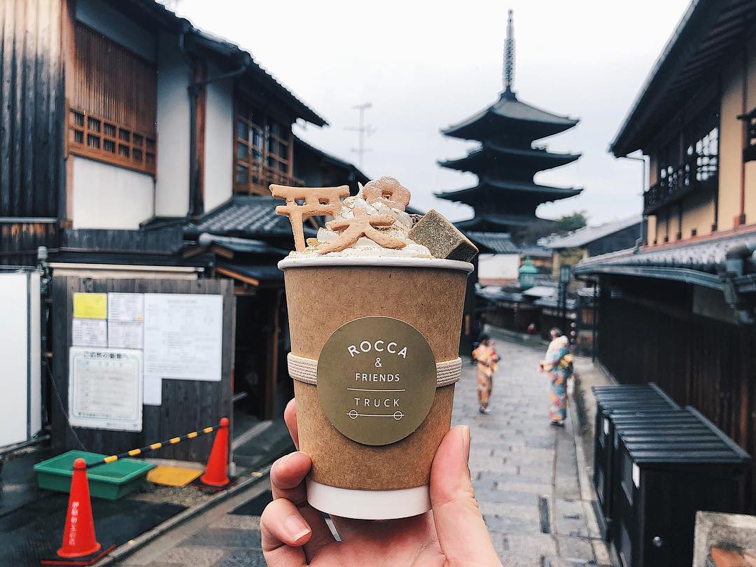 到八阪塔打卡!京都風抹茶X咖啡@ ROCCA & FRIENDS TRUCK