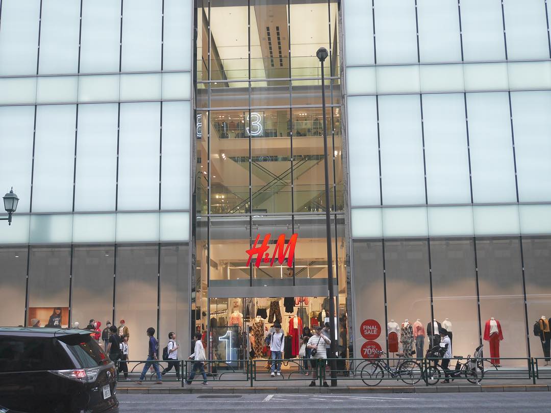 東京逛街必去！新宿血拼地圖(親子篇)H&M