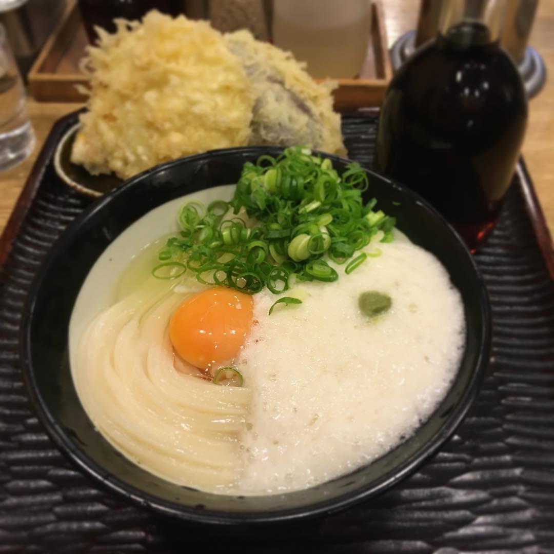 月見山冷烏冬 東京必食 食べログ TABELOG 烏冬 丸香