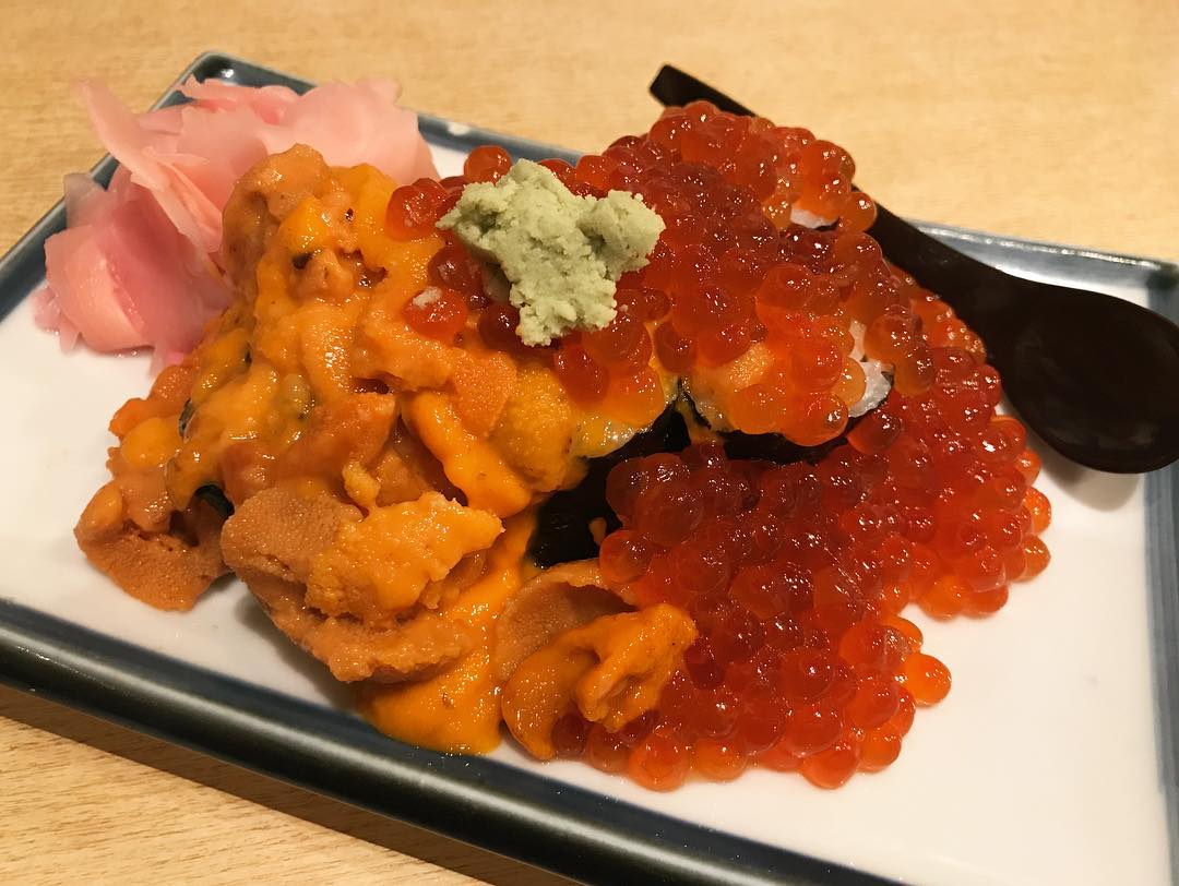 大阪美食 高CP值海膽丼 日本橋 豪快立壽司