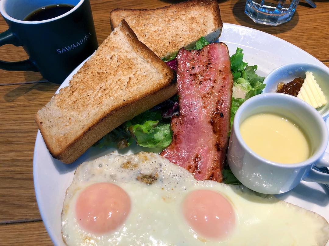 [東京必食] 早餐食咩好？東京新宿美味早餐餐廳推介！【洋食篇】Bakery＆Restaurant 澤村(ベーカリー＆レストラン 沢村)