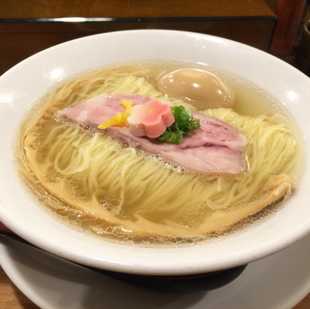 東京必食！魚乾風味！濃厚魚介拉麵三選 鯛塩そば 灯花 - 鹽味鯛魚拉麵