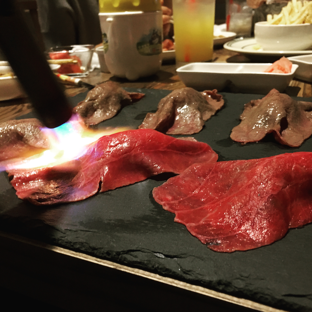 30CM長!近江牛扒漢堡@ 京都STEAK & WINE 山村牛兵衛