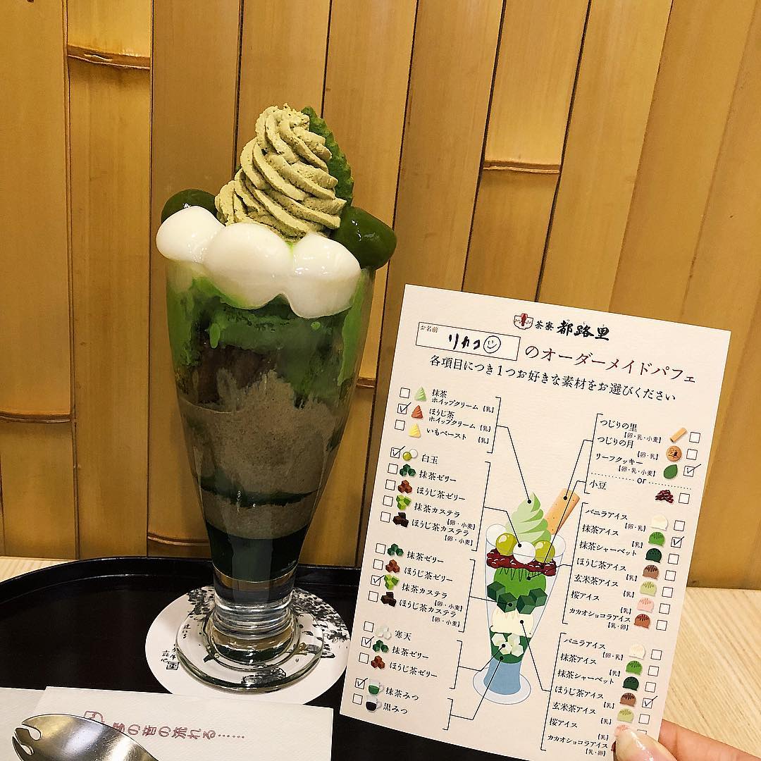 京都必食抹茶甜品 茶寮都路里