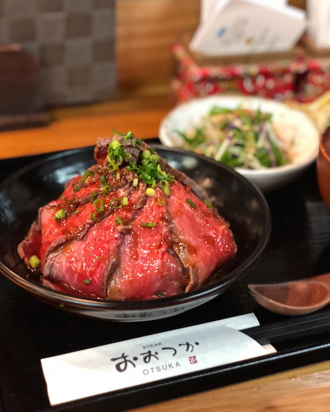 嵐山美食推介：STEAK おおつか (STEAK  OTSUKA) 夢幻和牛村澤牛牛丼