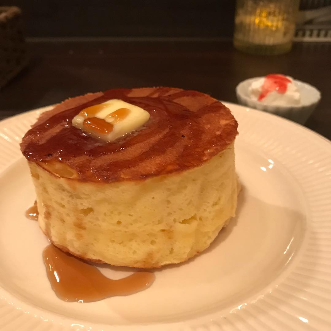 4cm激厚心型夢幻鬆餅！京都祇園 Café BLUE FIR TREE