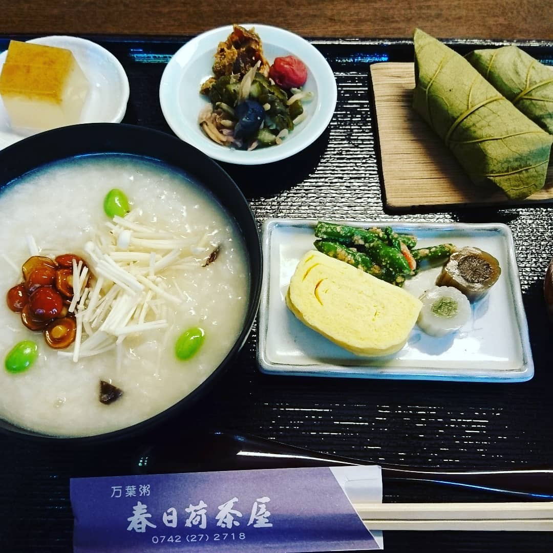 京阪自由行！奈良必食懶人包(美食篇)春日荷茶屋 - 萬葉粥