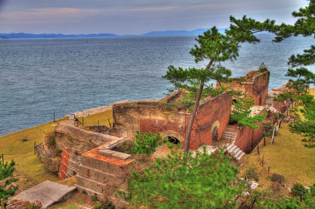 瀨戶內海無人島：友島第二砲台