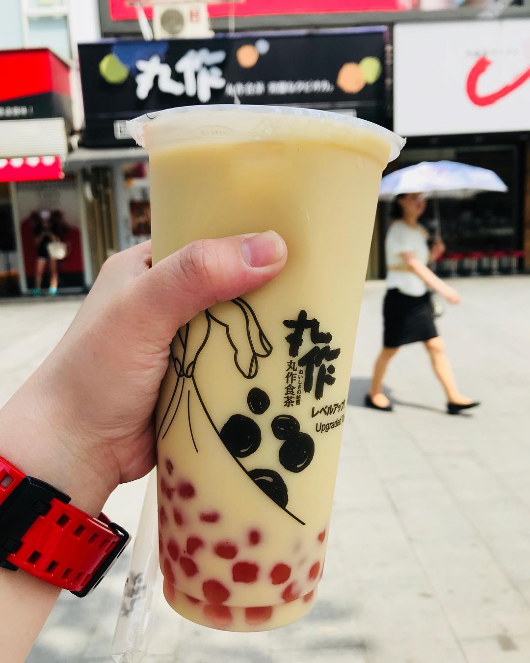 粉紅仙人掌珍珠綠拿鐵