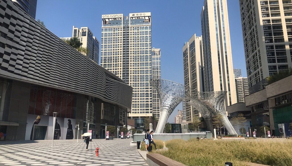深圳卓悅中心外觀