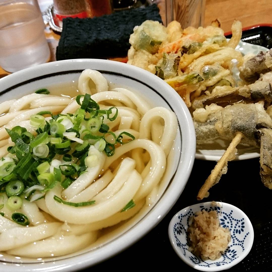 東京 天婦羅 烏冬