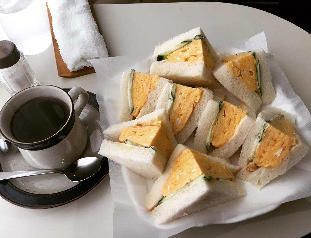 喫茶ラック（Rakku）｜大阪美食 大阪必食 大阪三文治 大阪三明治 松屋町 空堀商店街 玉子三文治（たまごサンド）