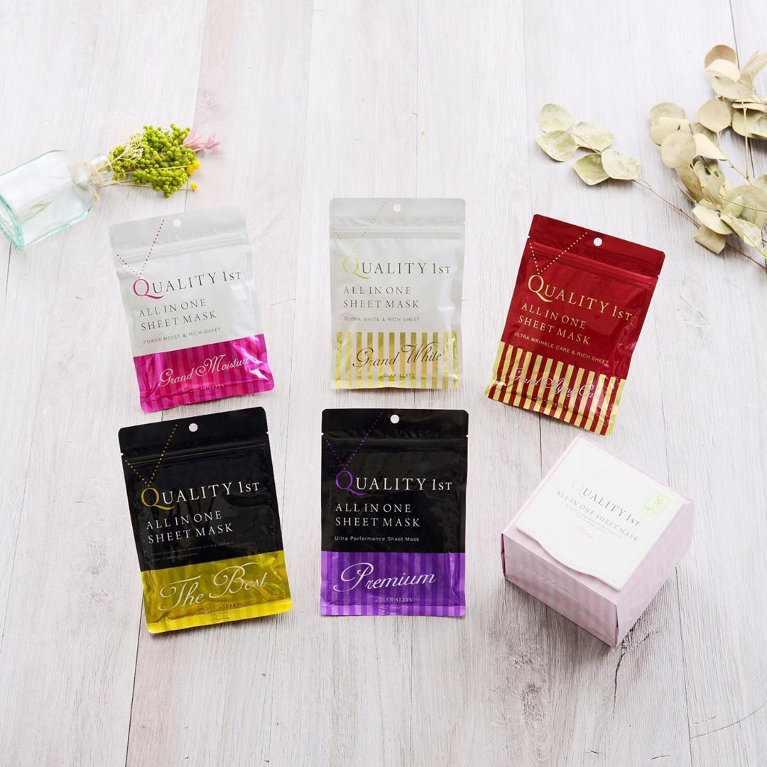 Quality 1st 面膜 Quality First 多效合一面膜|2019日本藥妝必買清單:日本必買護膚品 日本必買面膜 日本面膜必買 大阪必買藥妝 東京必買藥妝