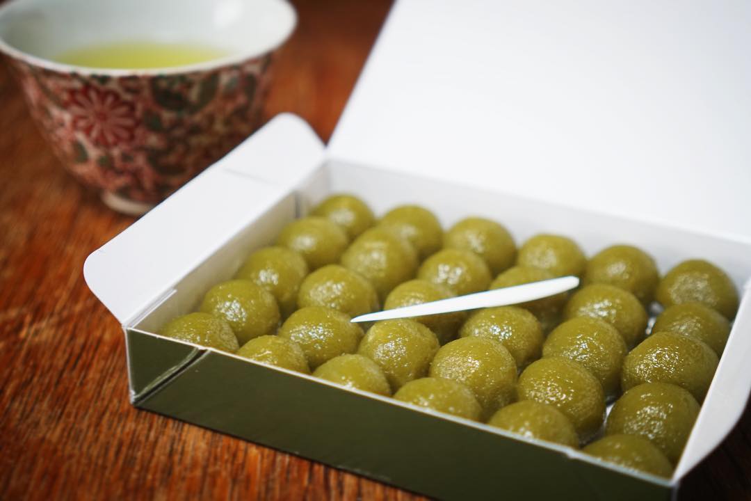京都宇治必買手信:能登椽稲房安兼抹茶糰子(茶団子)