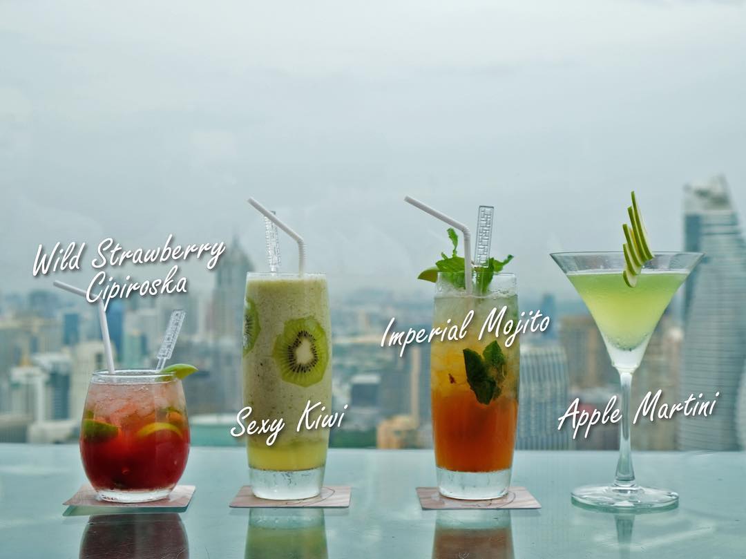 360度無敵靚景!曼谷十大天台酒吧Sky Bar!(前篇) - Red Sky