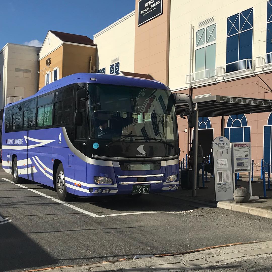 大阪OUTLET 臨空城OUTLET 關西國際機場 Sky Shuttle(スカイシャトルバス)