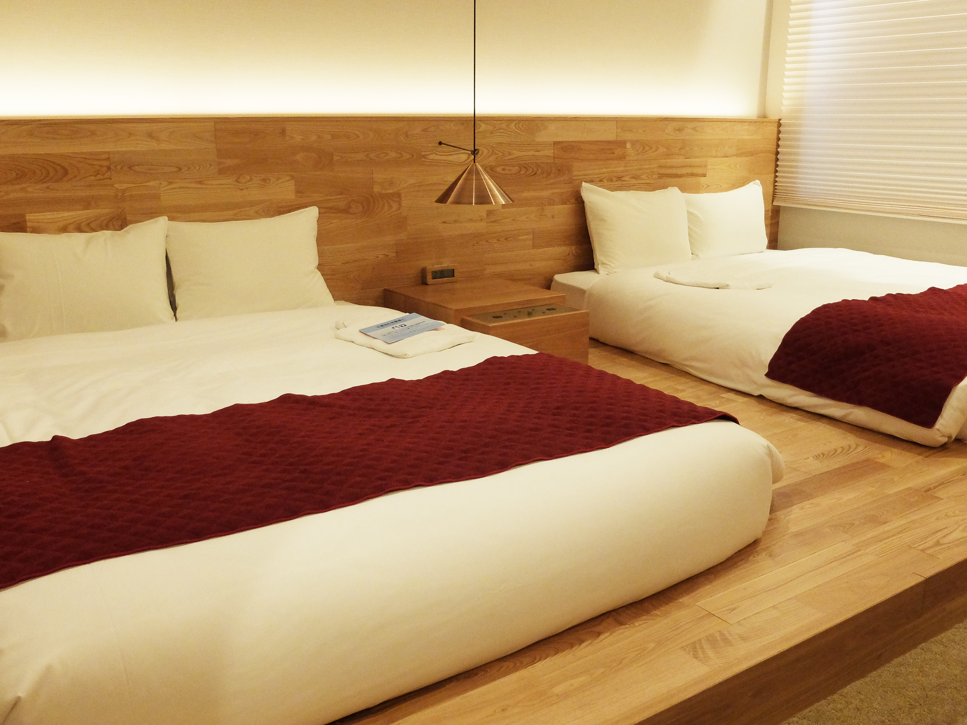 高級雙床房（22平方米，可入住最多四人）｜hotel androoms 大阪本町（hotel androoms Osaka Hommachi）大阪酒店 大阪飯店 大阪住宿 心齋橋酒店 心齋橋飯店 心齋橋住宿 本町酒店 本町飯店 本町住宿