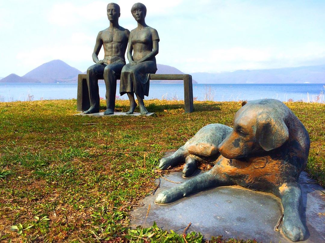 洞爺湖 溫泉 洞爺湖雕刻品公園(Toyakoguruttochokoku Park) 雕刻品 藝術品 北海道溫泉 洞爺湖溫泉旅館 mapcode 地址