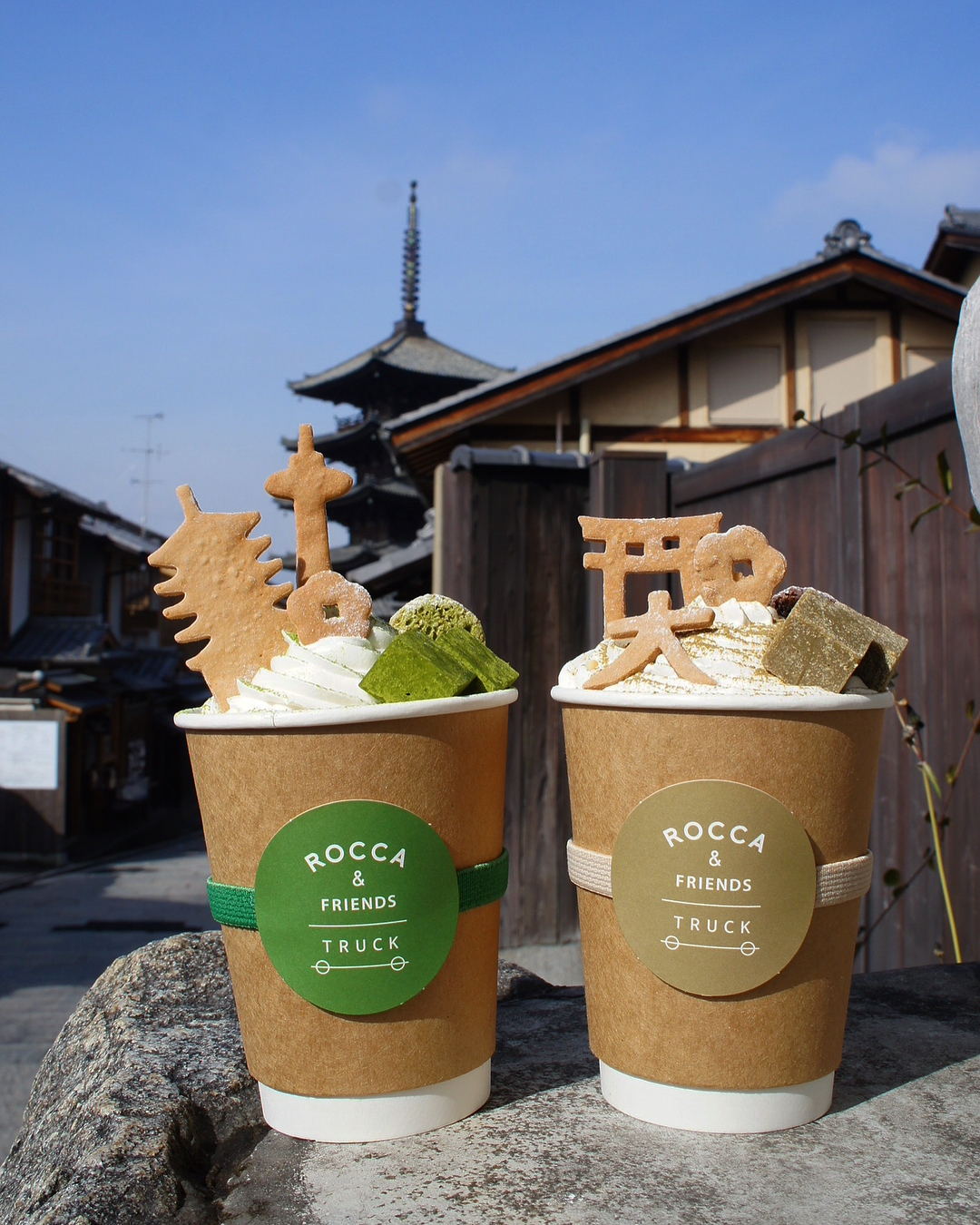 到八阪塔打卡！京都風抹茶X咖啡@ ROCCA & FRIENDS TRUCK