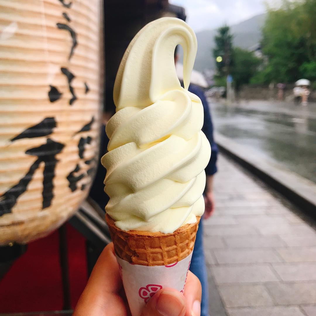 嵐山美食推介:嵯峨とうふ 稲 豆腐軟雪糕