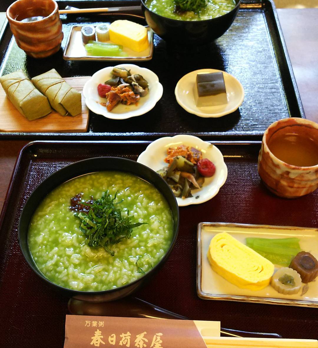 京阪自由行！奈良必食懶人包(美食篇)春日荷茶屋 - 萬葉粥