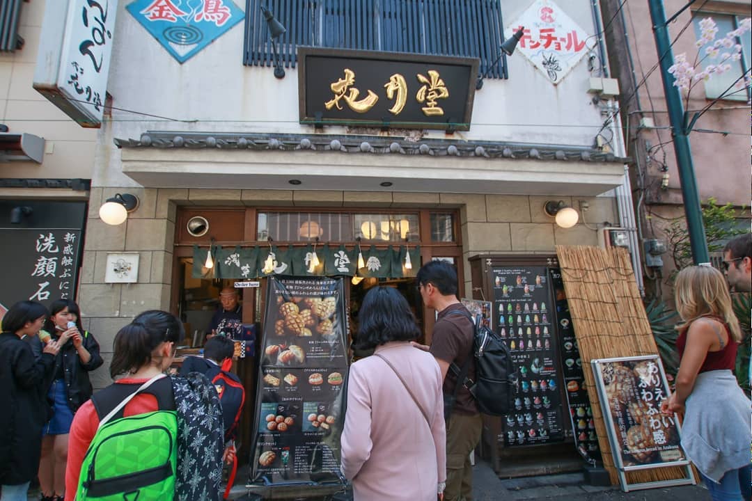 東京自由行!美食x手信!淺草「仲見世商店街」龜十(亀十)