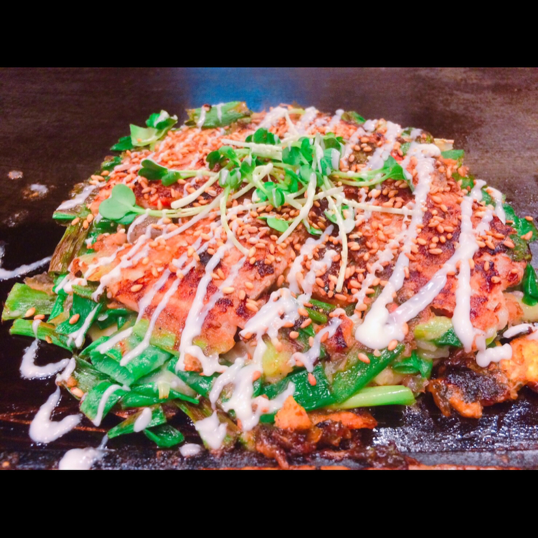鬆軟的山芋燒！米芝蓮一星！大阪燒「美津の」ねぎ焼