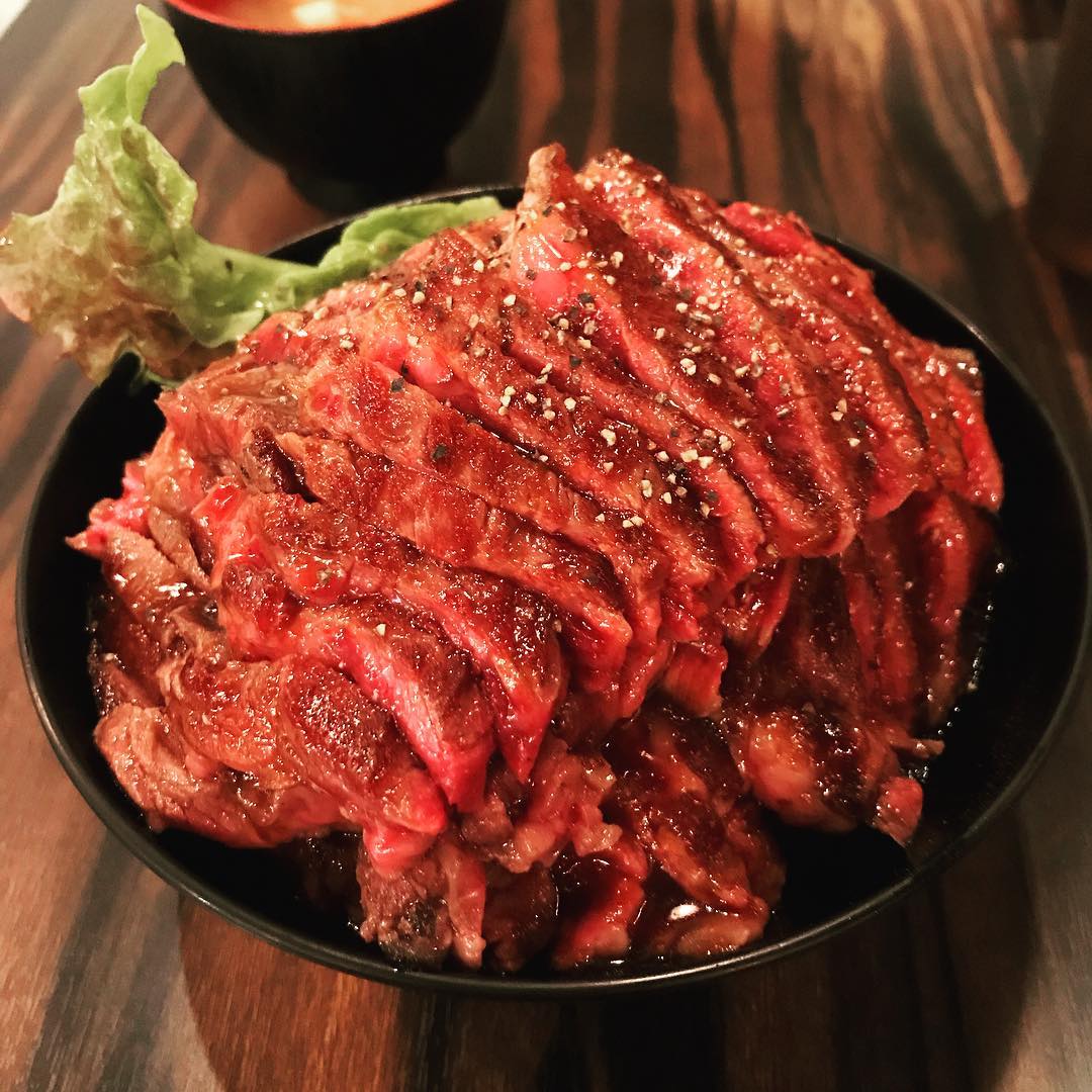 大阪必食神戶牛肉丼飯