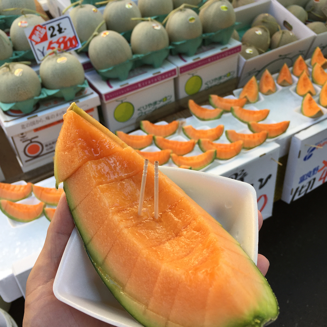 北海道必去！函館朝市美食地圖 北海道富良野蜜瓜