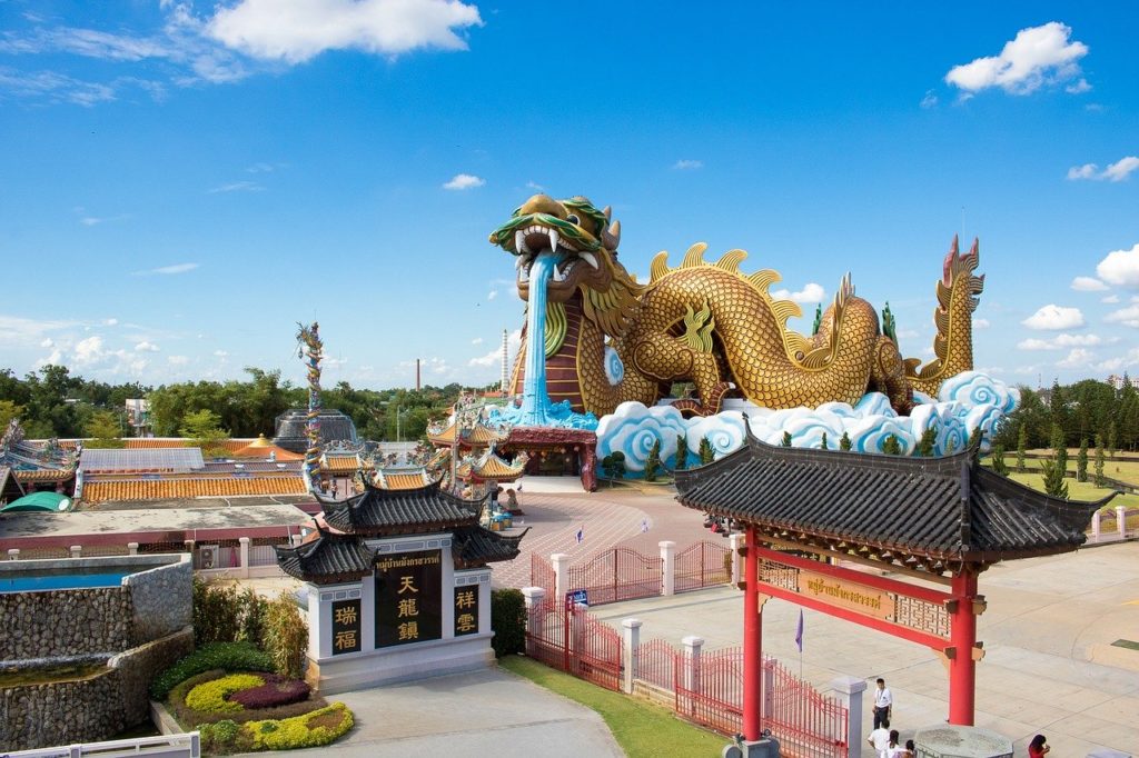 泰國自由行 素攀武里府 (Suphan Buri)​​ 龍的傳人博物館（Dragon Descendants Museum）