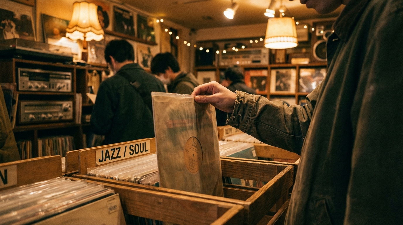 下北澤黑膠唱片店