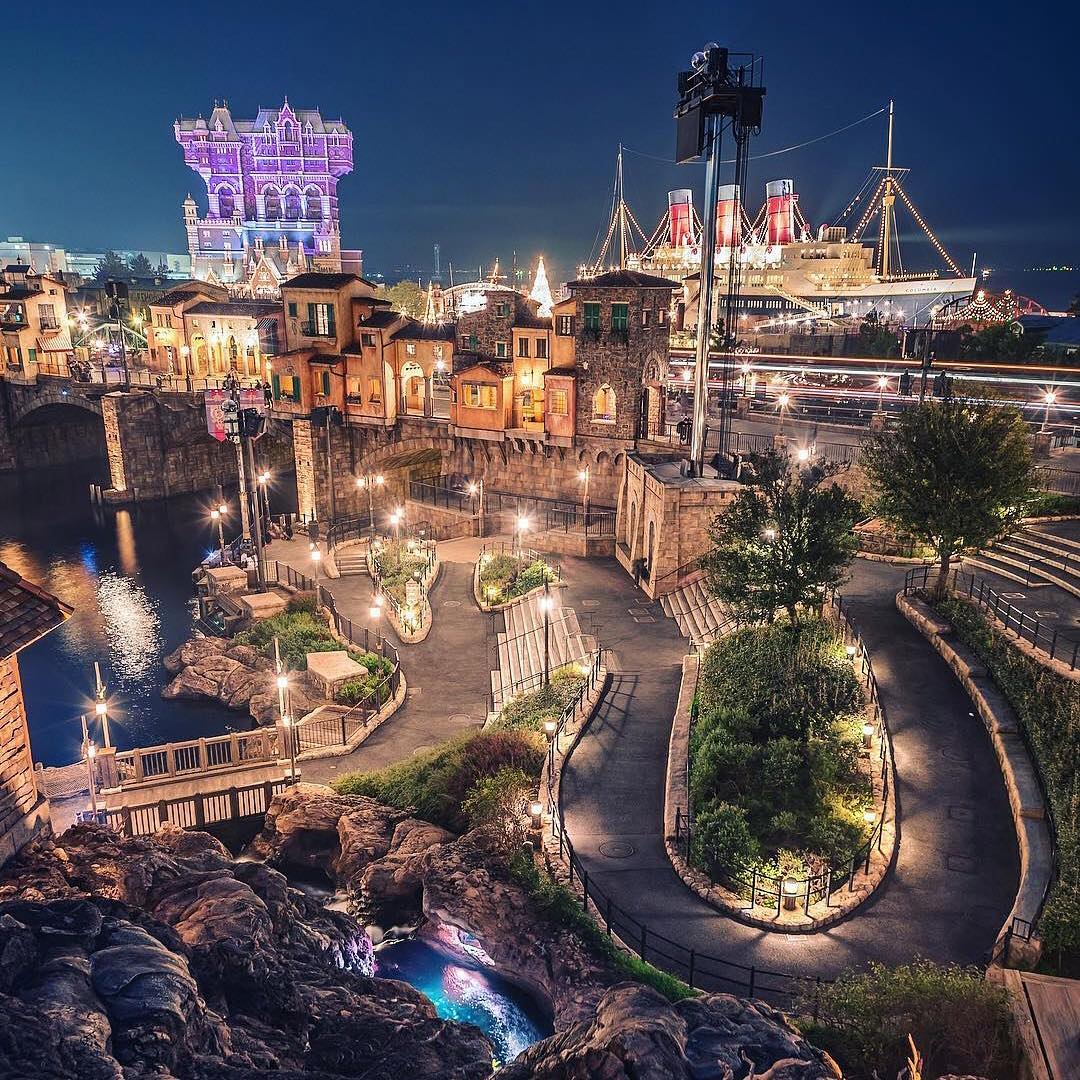 東京迪士尼樂園 TOKYO DISNEYLAND 夜景