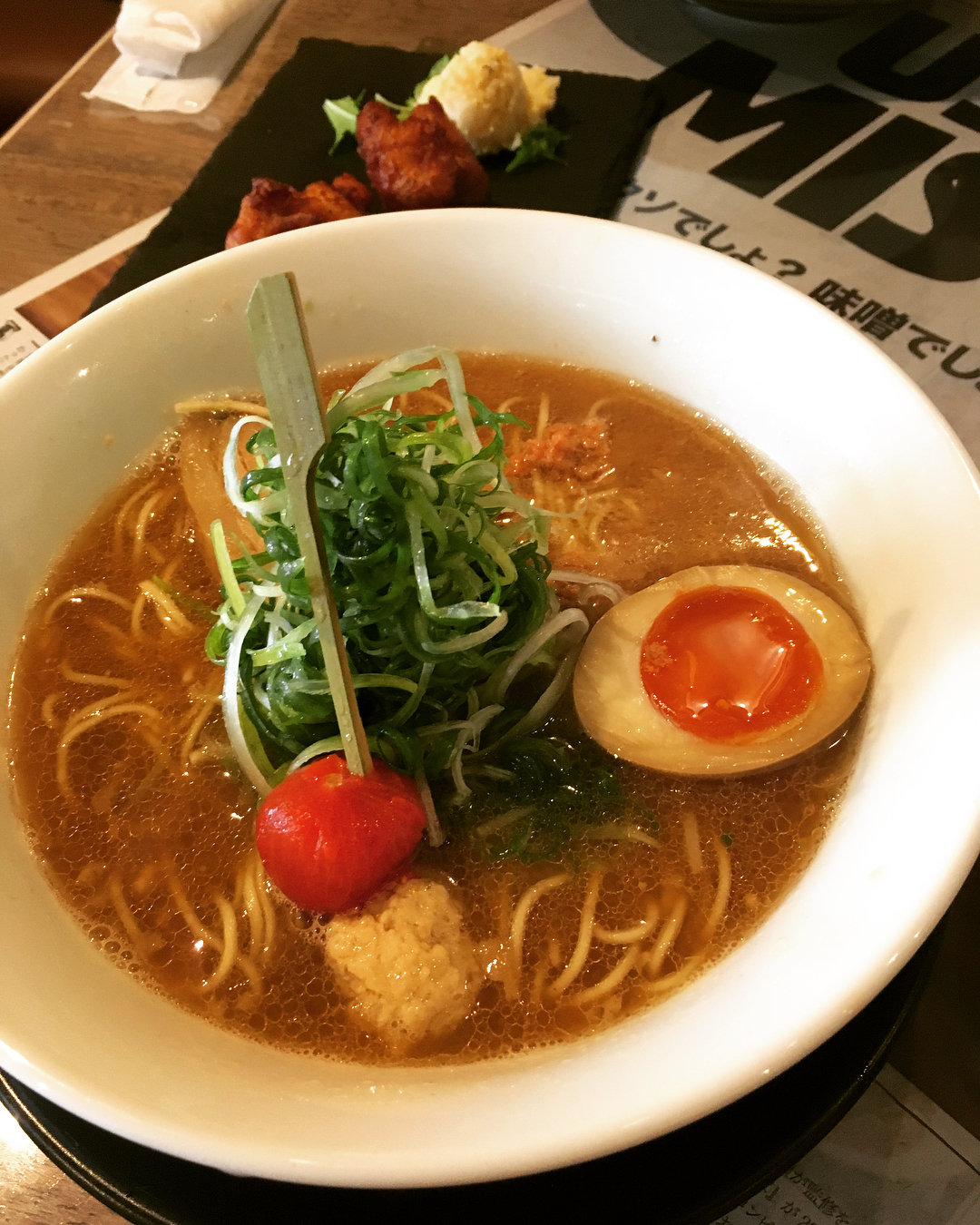 大阪必食味噌拉麵三選!みつか坊主 醸 - 燻製味噌拉麵