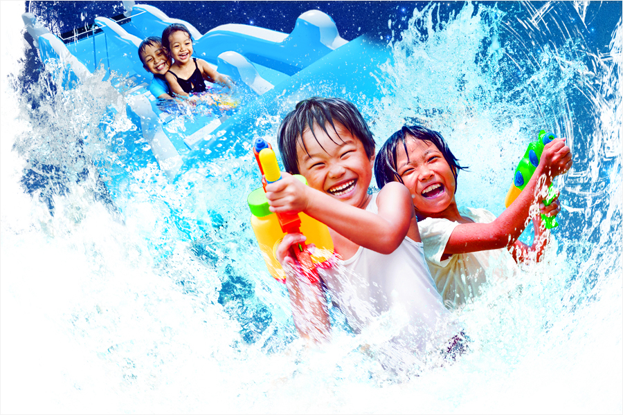 水上樂園(兒童嬉水區)|大阪夏祭 大阪花火大會 大阪煙花 大阪萬博公園夏祭2019 万博夏あそび(Banpaku Natsu Asobi)
